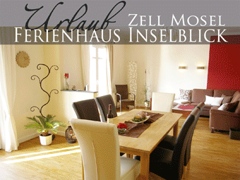 Exklusive Komfortwohnungen in Mosellage - Ferienhaus Inselblick Zell Mosel